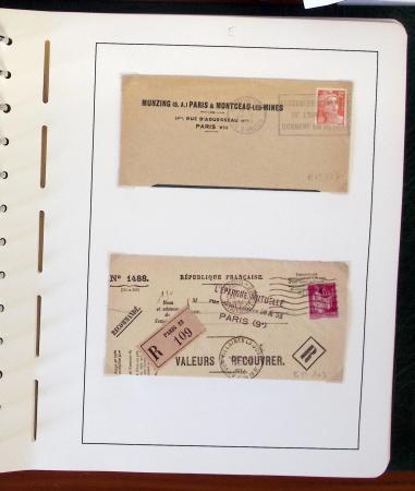 1900-1935, +140 lettres avec timbres PERFORES et diverses