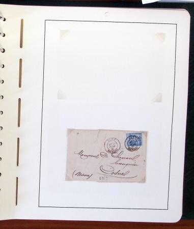1900-1935, +140 lettres avec timbres PERFORES et diverses