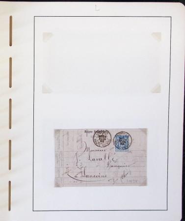 1900-1935, +140 lettres avec timbres PERFORES et diverses