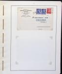 1900-1935, +140 lettres avec timbres PERFORES et diverses
