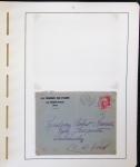 1900-1935, +140 lettres avec timbres PERFORES et diverses