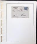 1900-1935, +140 lettres avec timbres PERFORES et diverses