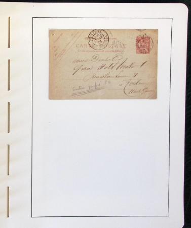 1900-1935, +140 lettres avec timbres PERFORES et diverses