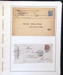 1900-1935, +140 lettres avec timbres PERFORES et diverses