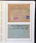 1900-1935, +140 lettres avec timbres PERFORES et diverses