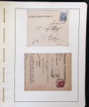 1900-1935, +140 lettres avec timbres PERFORES et diverses