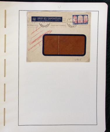 1900-1935, +140 lettres avec timbres PERFORES et diverses
