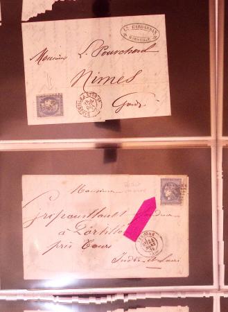 1805-1899, +100 lettres avec déboursé, Cérès au Sage