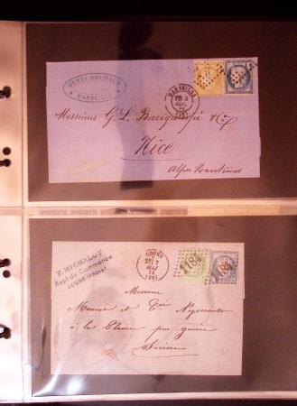 1805-1899, +100 lettres avec déboursé, Cérès au Sage