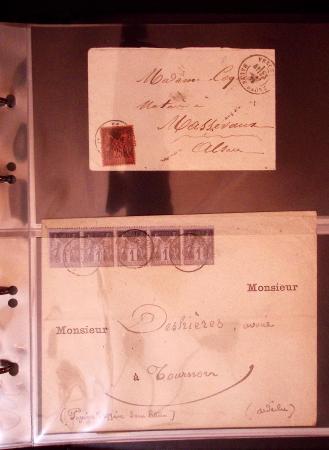 1805-1899, +100 lettres avec déboursé, Cérès au Sage