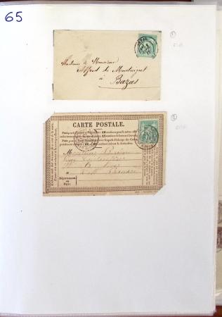 1876-1899, Collection de lettres au Type Sage en 1