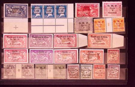 1920-40, Belle série de Cilicie et Syrie composé uniquement