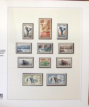1912-2019, Collection des TAAF (1948-2019) en neuf