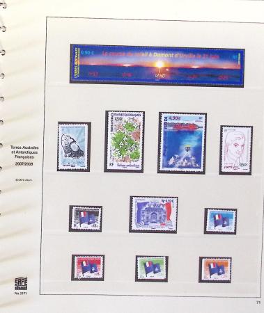 1912-2009, Collection des TAAF (1948-2009) en neuf