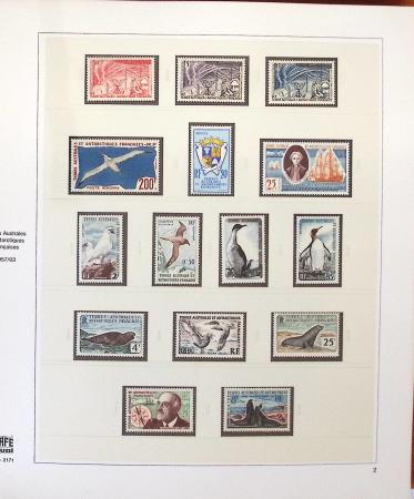 1912-2009, Collection des TAAF (1948-2009) en neuf