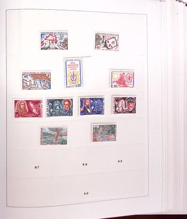 1912-2009, Collection des TAAF (1948-2009) en neuf
