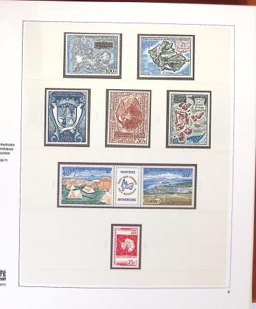 1912-2009, Collection des TAAF (1948-2009) en neuf