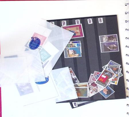 1977-2019, Lot composé d'une collection du LUXEMBOURG