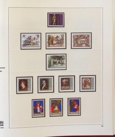 1977-2019, Lot composé d'une collection du LUXEMBOURG