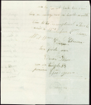 Lettre écrite de Genève 02.01.1871 et postée à St Julien en Genevo