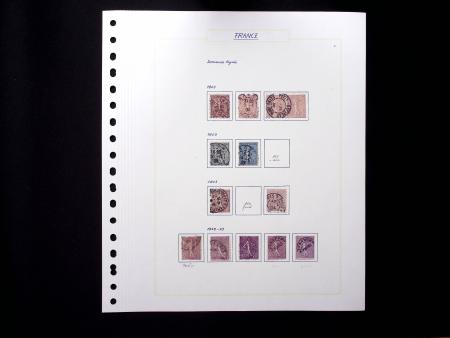 1903-31, Collection spécialisée montée sur 31 pages