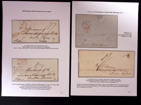 1847-1923, Balance lot of the DEMERARA collection showing