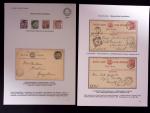 1847-1923, Balance lot of the DEMERARA collection showing