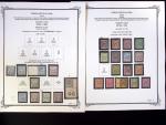 1894-1919, Collection de neufs des différents bureaux