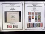 1894-1919, Collection de neufs des différents bureaux