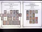 1894-1919, Collection de neufs des différents bureaux