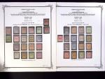 1894-1919, Collection de neufs des différents bureaux