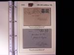 1844-67 Attractive used collection on 13 exhibition
