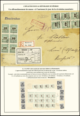 1844-67 Attractive used collection on 13 exhibition