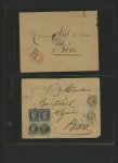 1854-1876, +85 lettres de ou pour Bône en Algérie dont