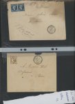 1854-1876, +85 lettres de ou pour Bône en Algérie dont