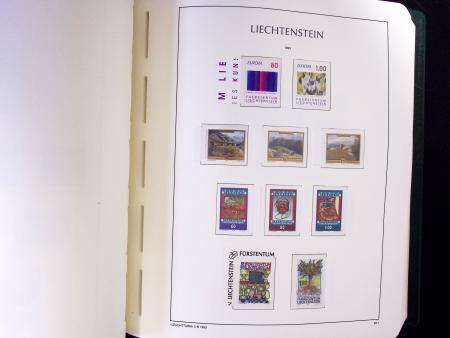 1929-2018 Complete never hinged collection in three