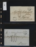 1787-1920, Exceptionnel ensemble de plus de 200 lettres