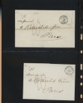 1787-1920, Exceptionnel ensemble de plus de 200 lettres