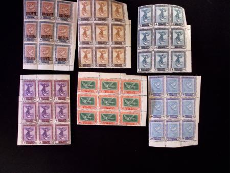1930 Airmail GOYA issue,. 950 complete sets including