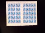1943 Charity issue, Postage 5c rose, 10c green, 30c