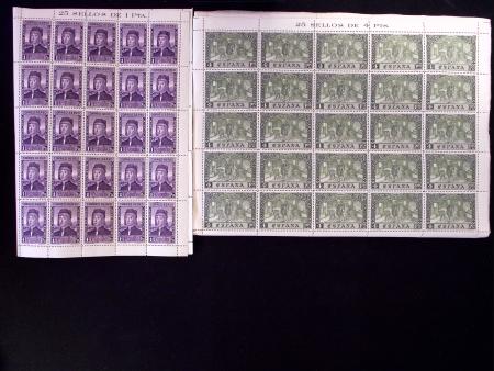 1930 Airmail Sevilla exhibition - Columbus, 1'536 complete