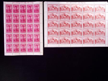 1930 Airmail Sevilla exhibition - Columbus, 1'536 complete