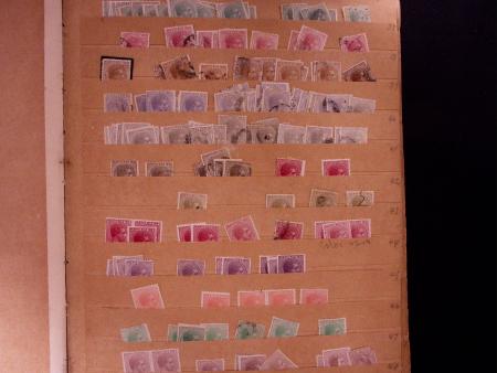 1873-1900, Mint and used stock in one old-time stockbook