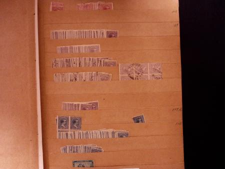 1873-1900, Mint and used stock in one old-time stockbook