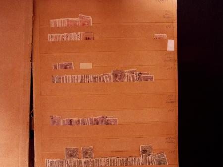 1873-1900, Mint and used stock in one old-time stockbook
