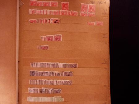 1873-1900, Mint and used stock in one old-time stockbook