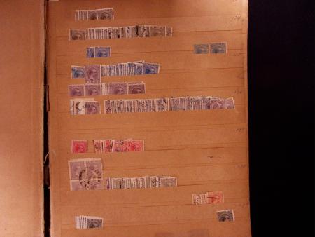 1873-1900, Mint and used stock in one old-time stockbook