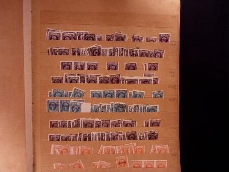 1873-1900, Mint and used stock in one old-time stockbook