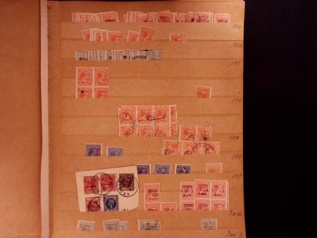 1873-1900, Mint and used stock in one old-time stockbook