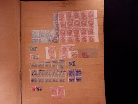 1873-1900, Mint and used stock in one old-time stockbook